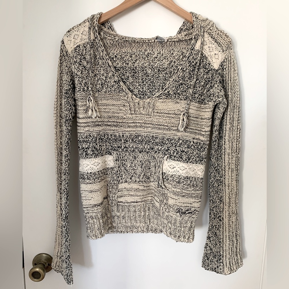 Rip Curl scoop neck hooded sweater (S)